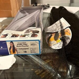 Organique Pony Pro Sleek Straight Weave Ponytail